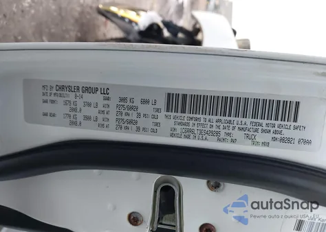 2014 Ram 1500 Big Horn из США, поврежденный, VIN 1C6RR6LT3ES429285